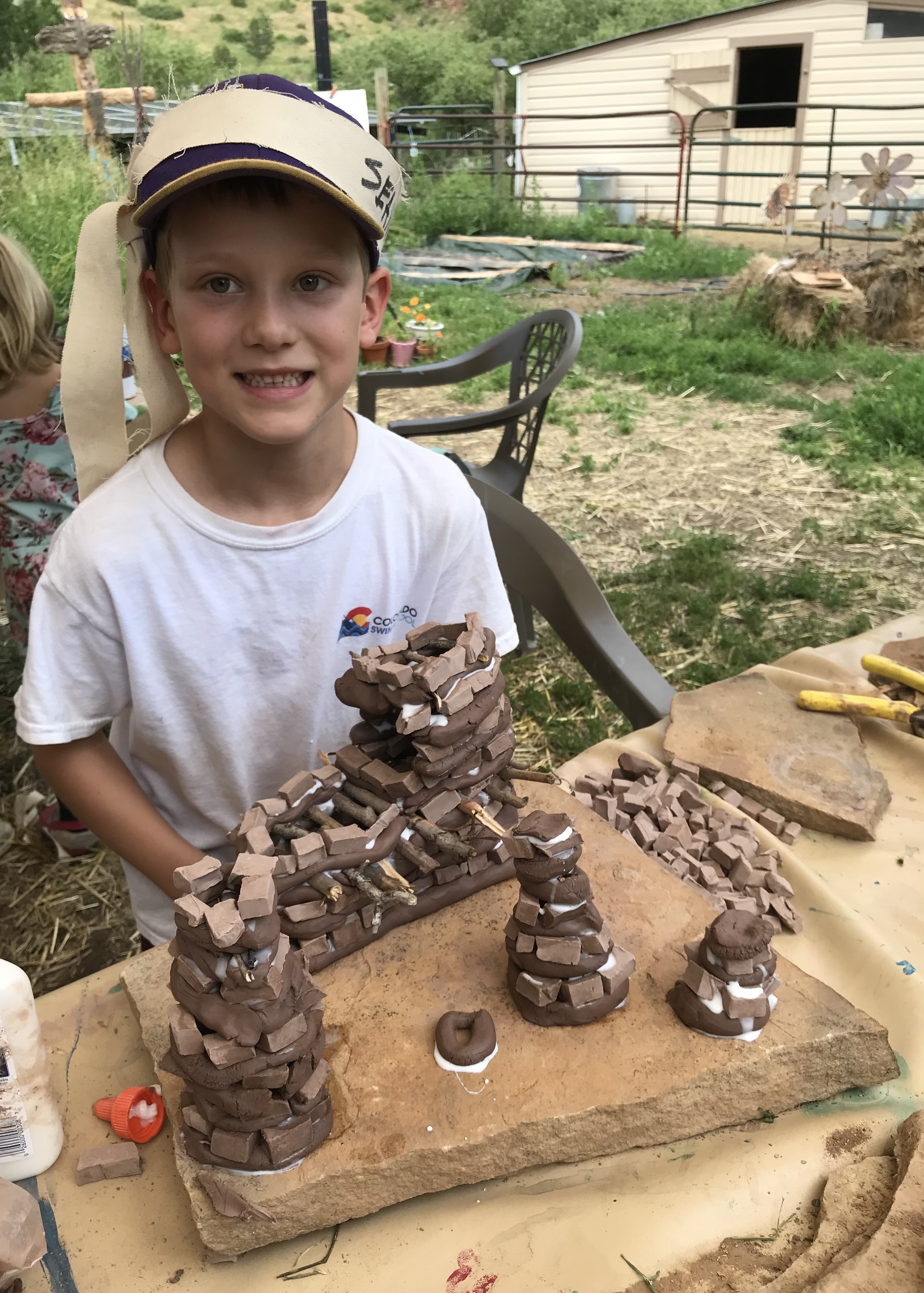 A clay sculpture comes to life